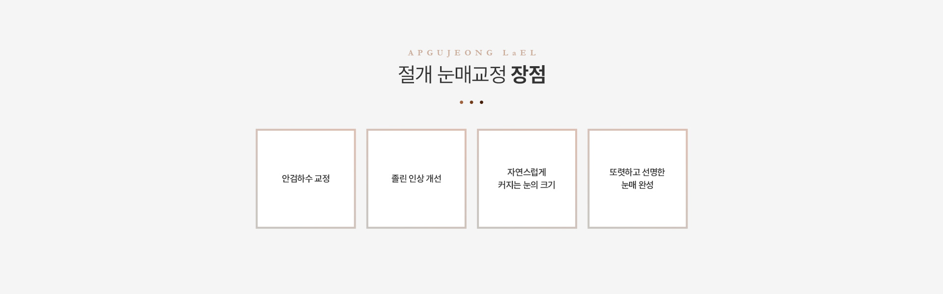 눈매교정 절개눈매교정장점