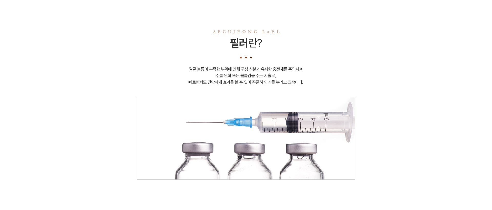 필러 정의