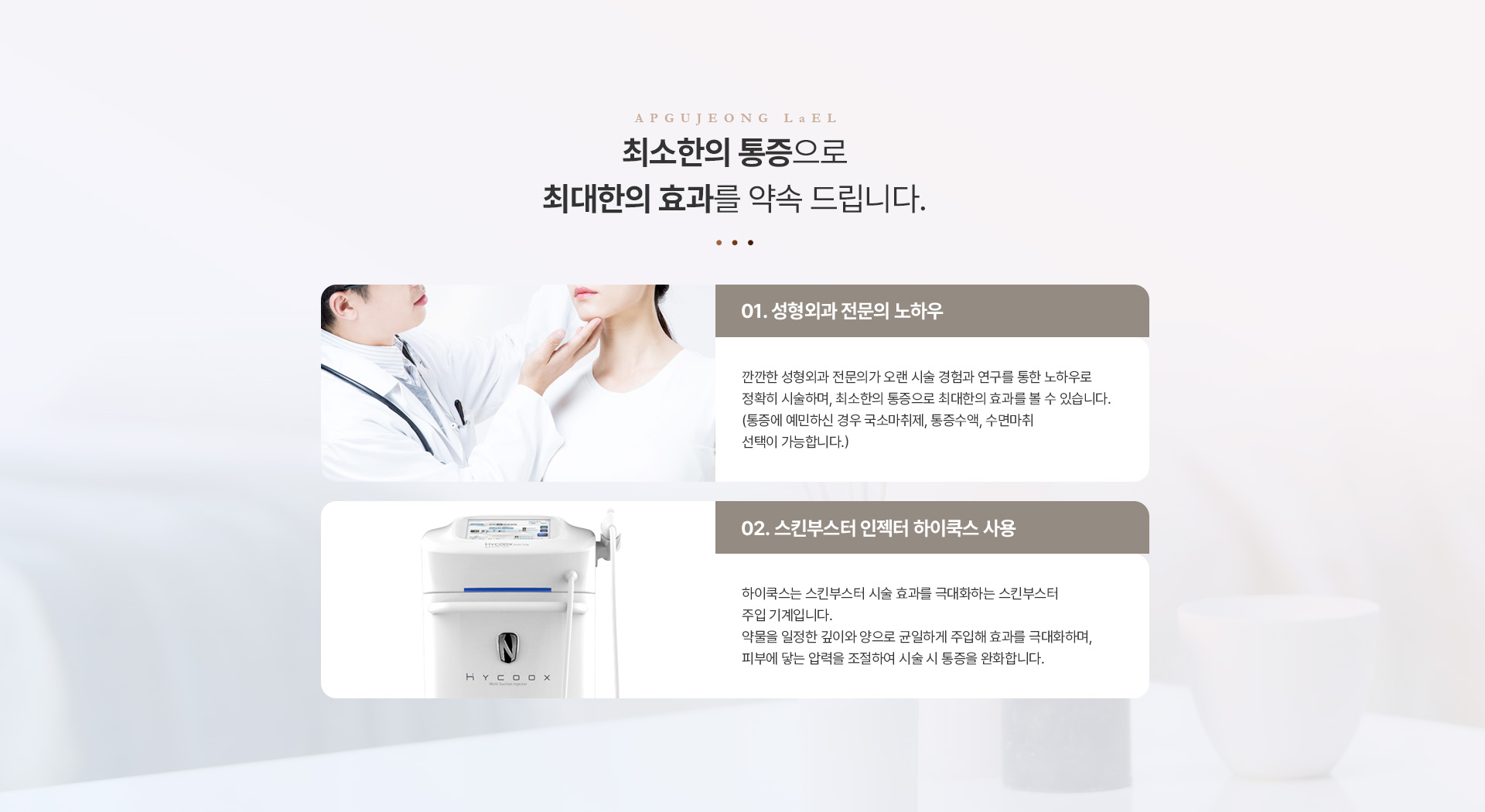 스킨부스터 노하우